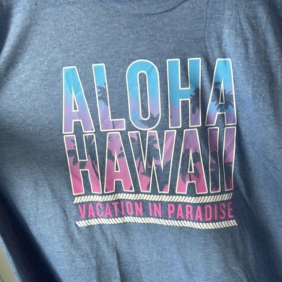 AMERICAN APPAREL Men’s Hawaii Aloha Tee Shirt Cotton Blend XXL Brand New - Picture 5 of 7